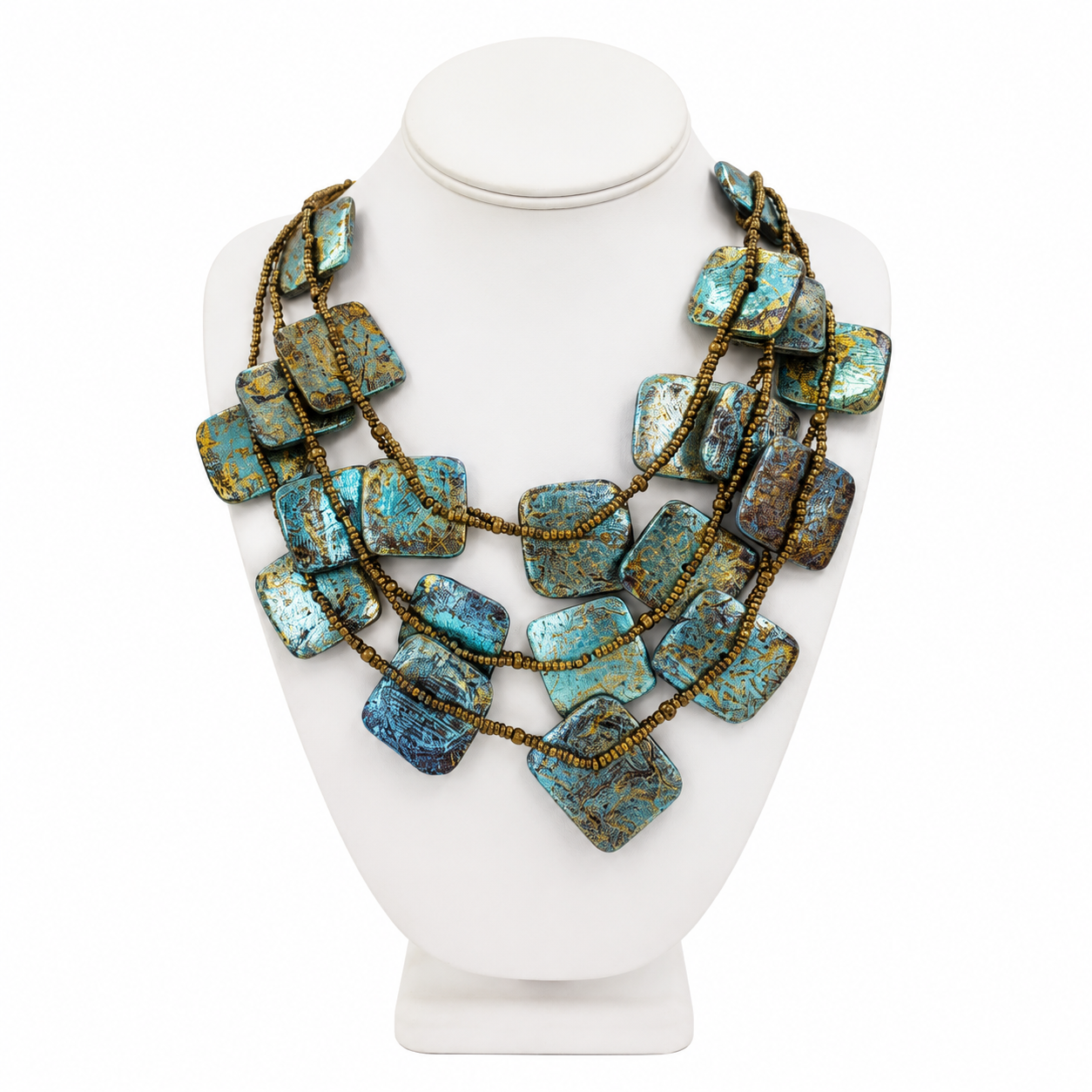 Collar Bohemia Turquesa