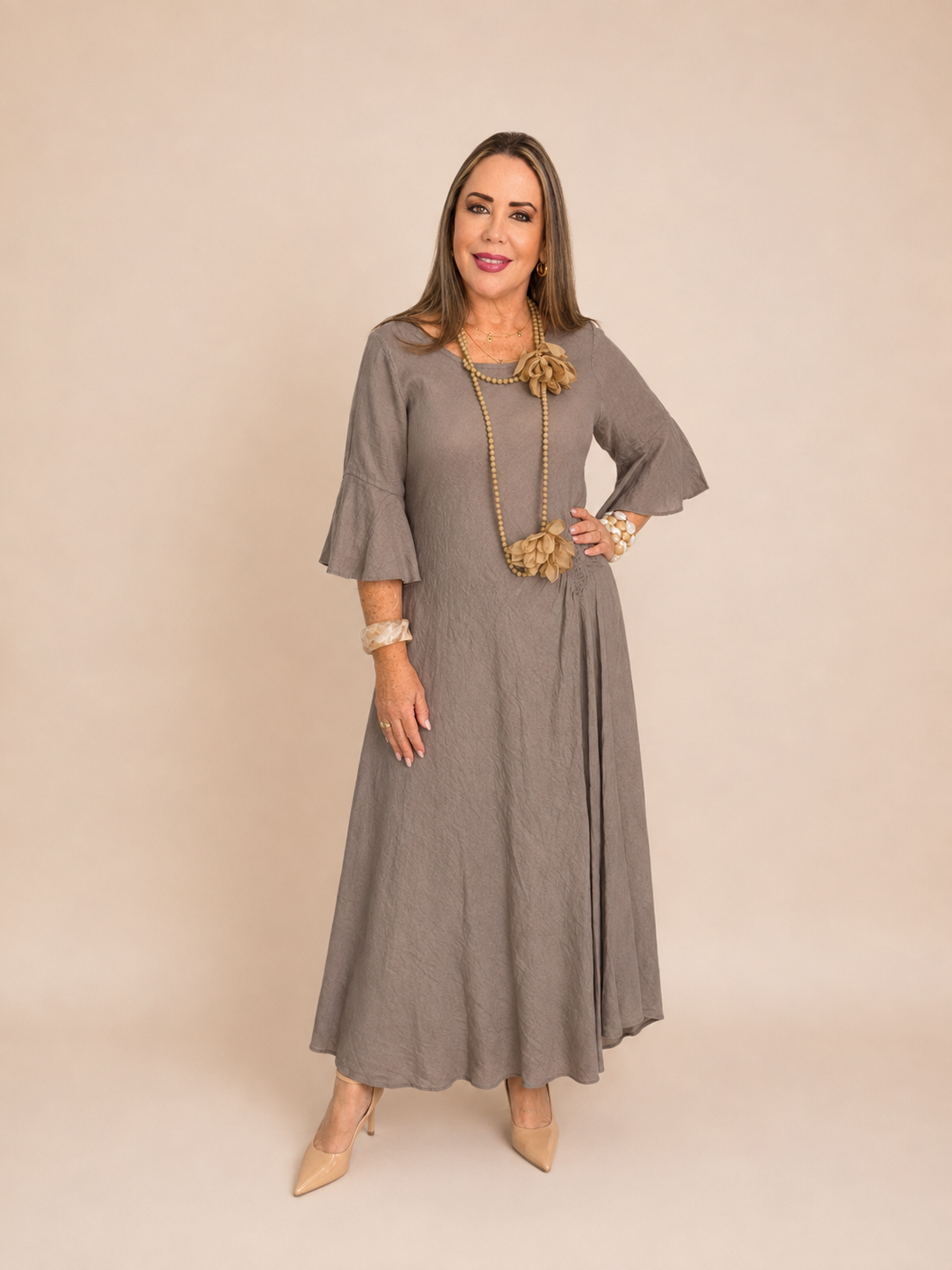 Vestido de Lino Italiano