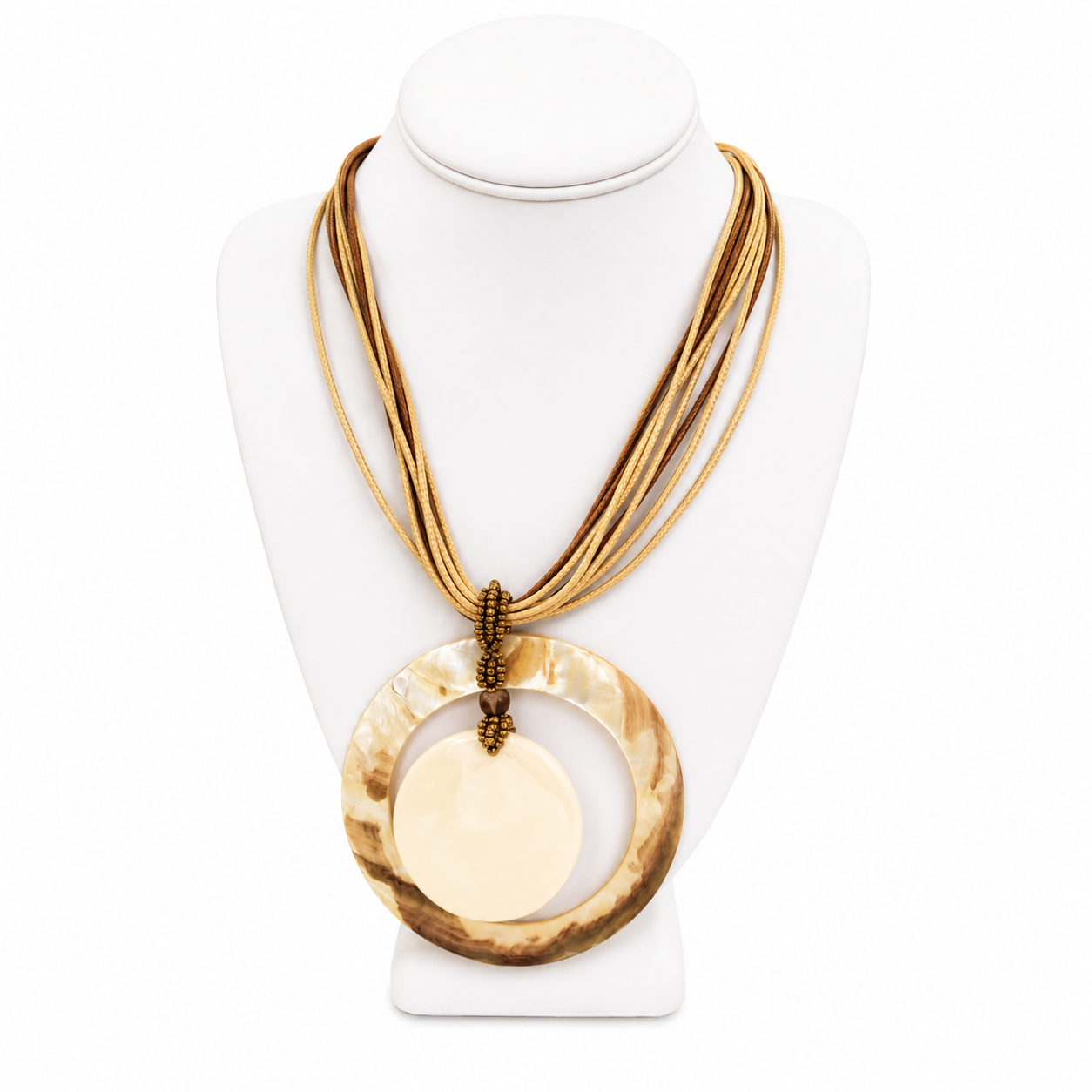 Collar Círculo Dorado