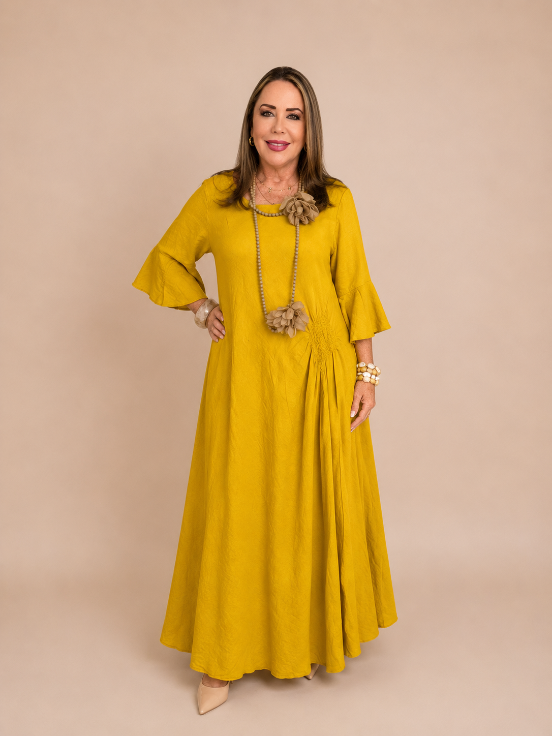 Vestido de Lino Italiano