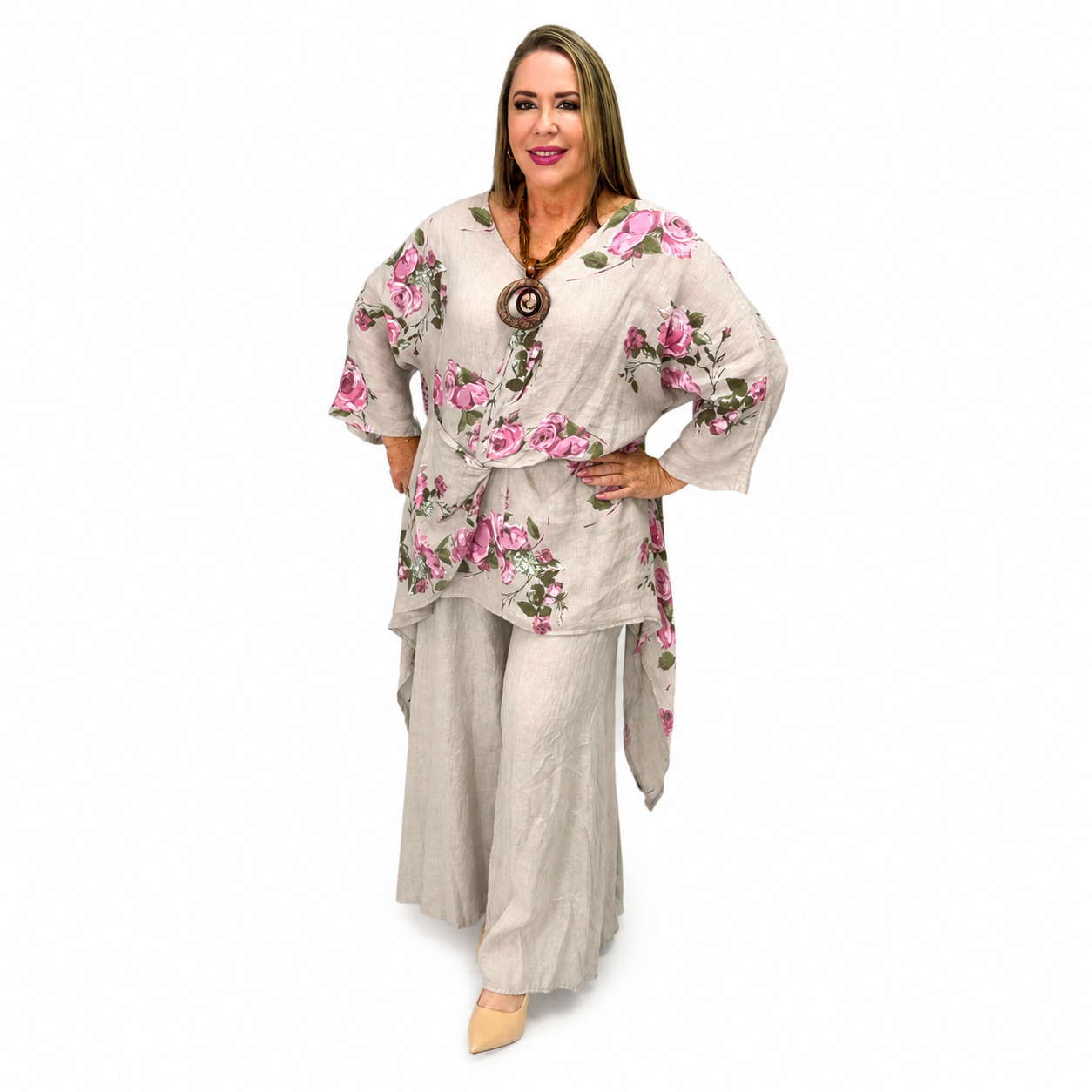 Set floral Plus size