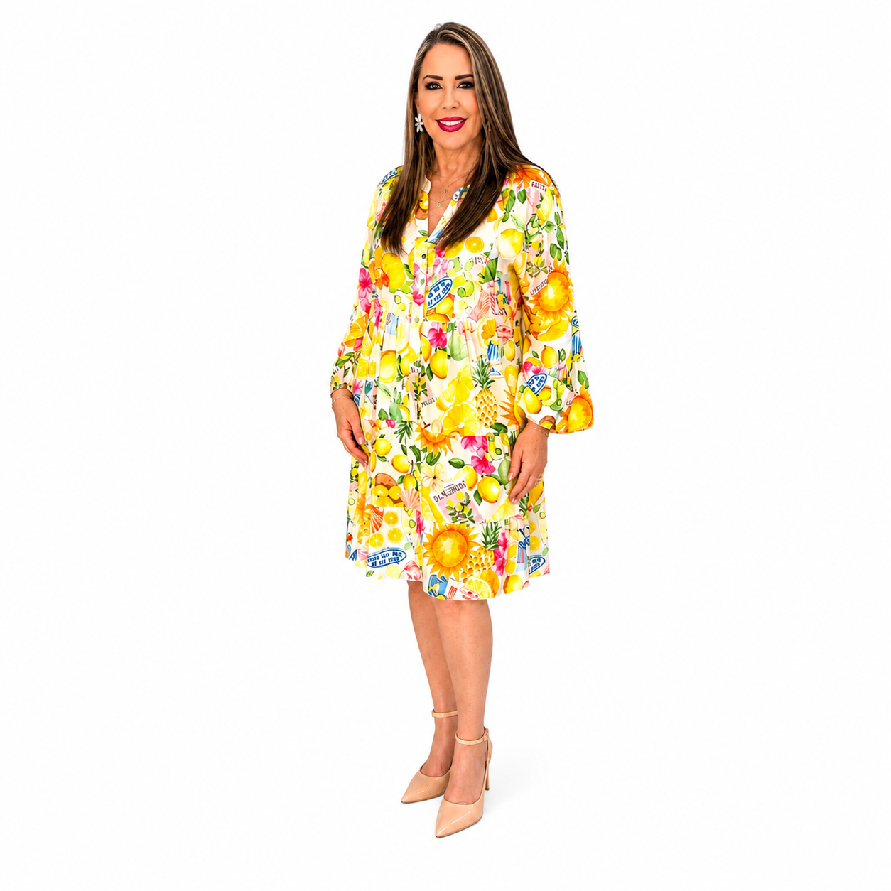 Vestido Amalfi Limón