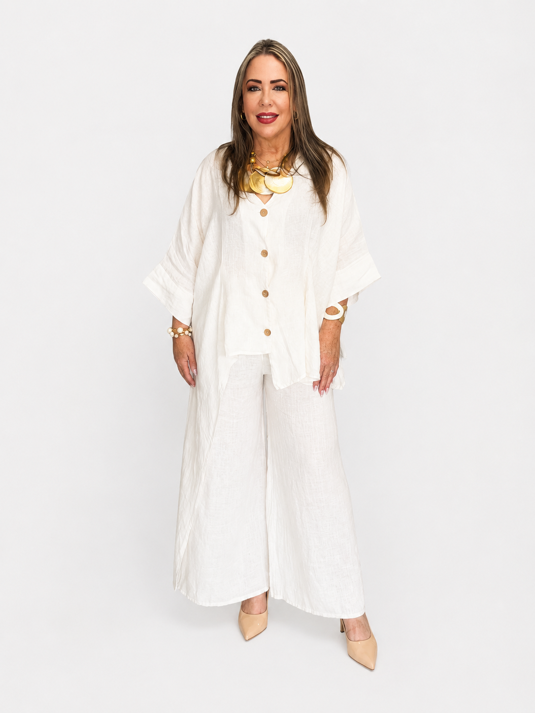 Conjunto Brisa – Blanco Marfil