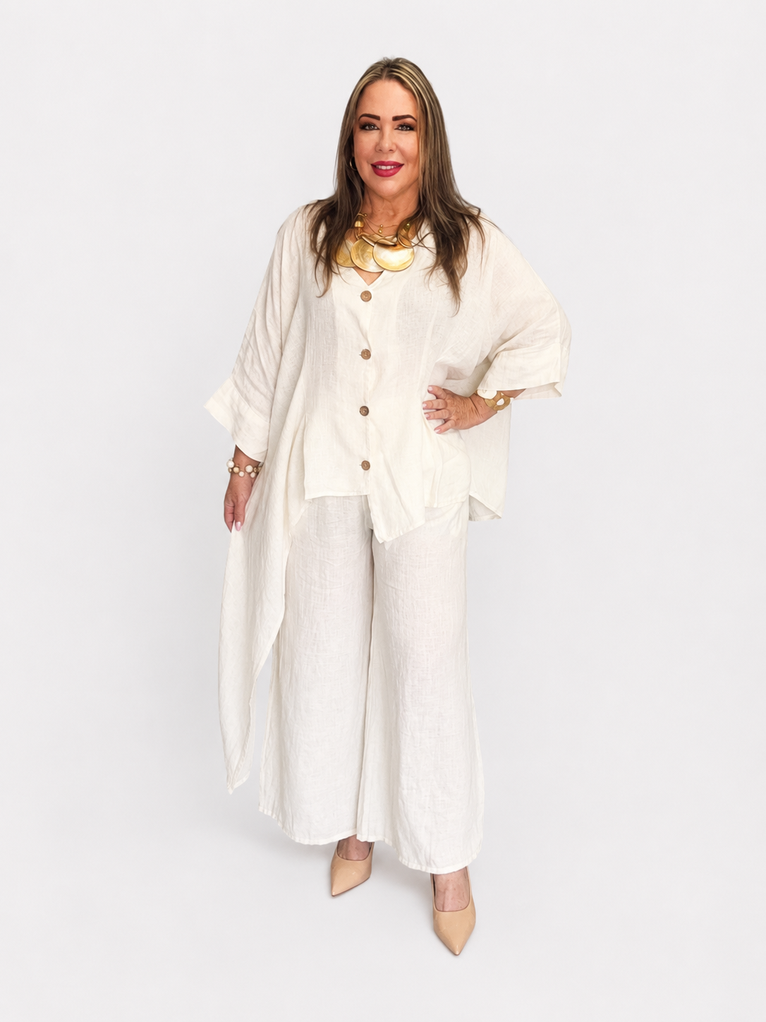 Conjunto Brisa – Blanco Marfil