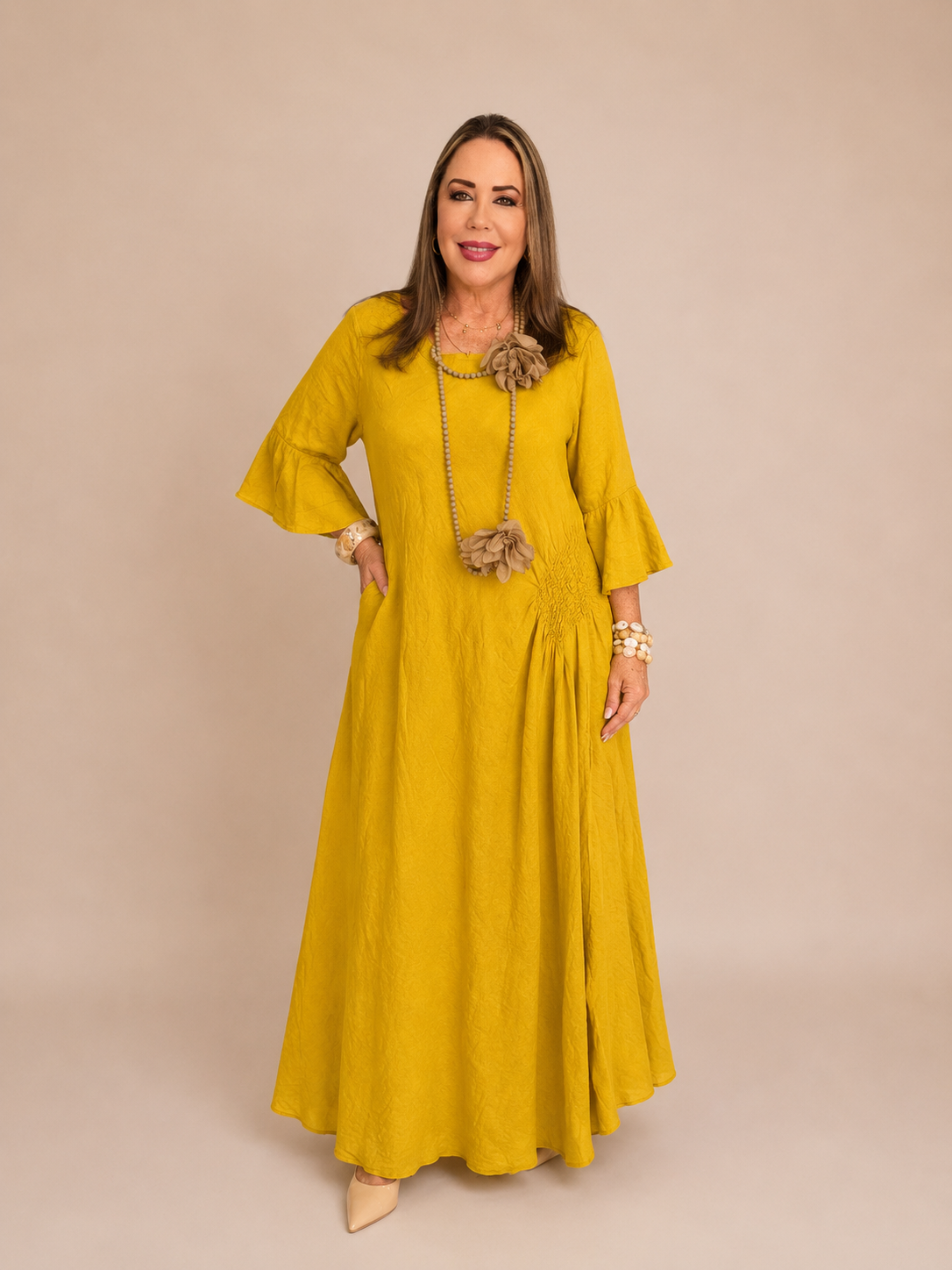 Vestido de Lino Italiano
