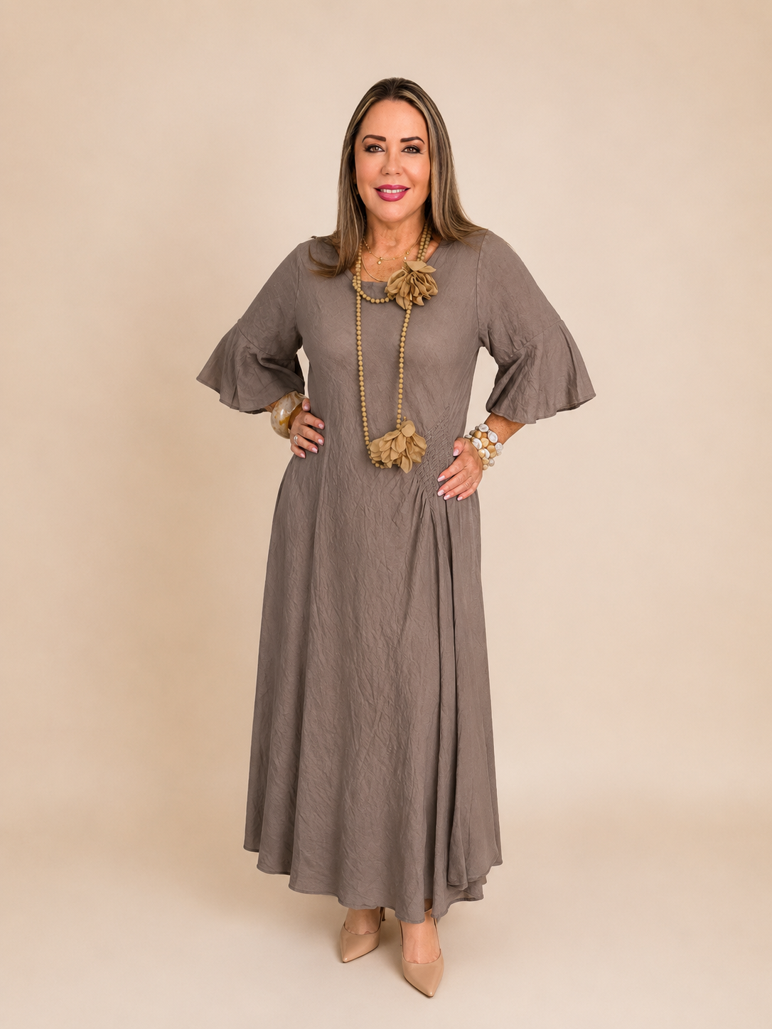 Vestido de Lino Italiano