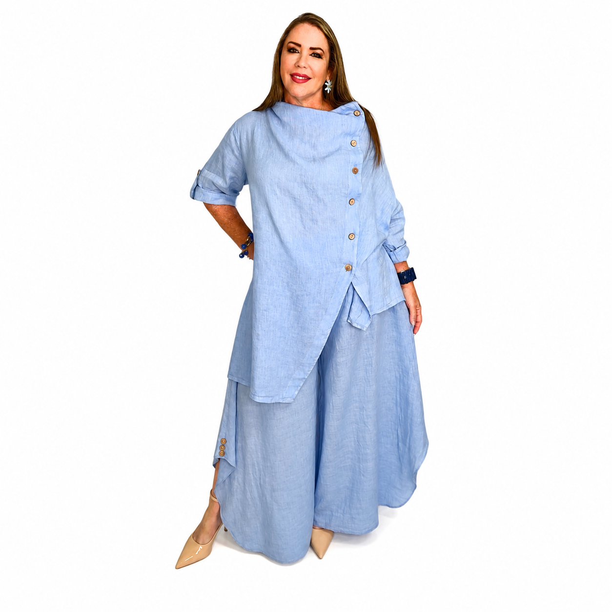 Conjunto Oversize de Lino