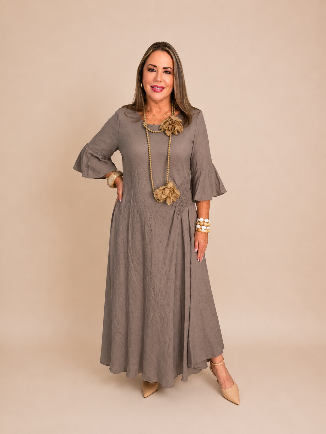 Vestido de Lino Italiano