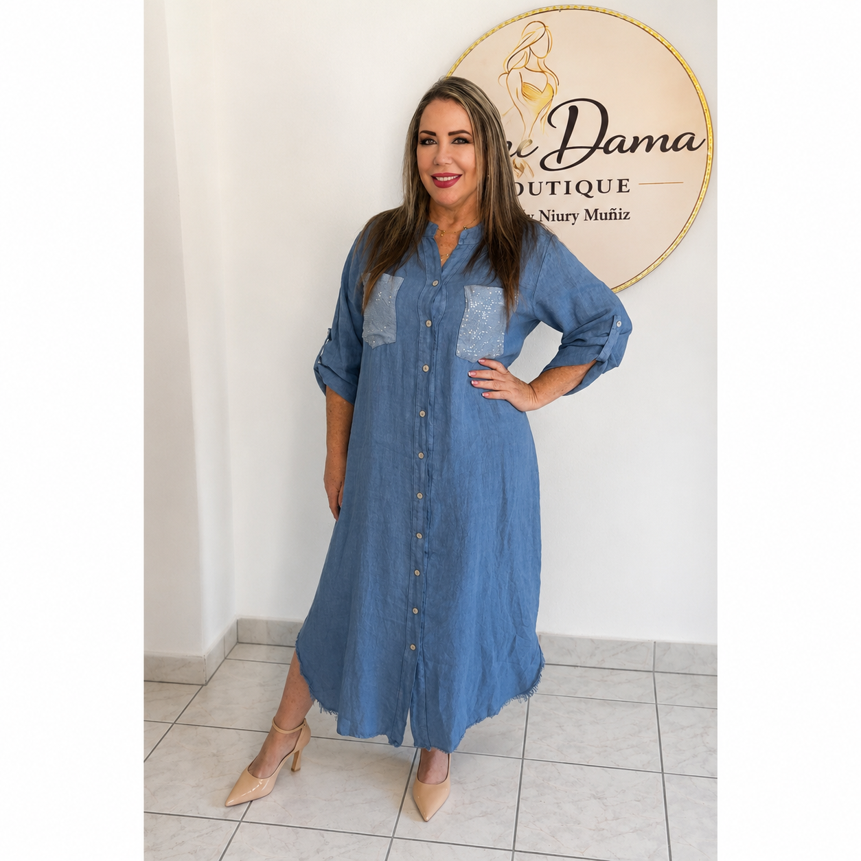 Vestido camisero
