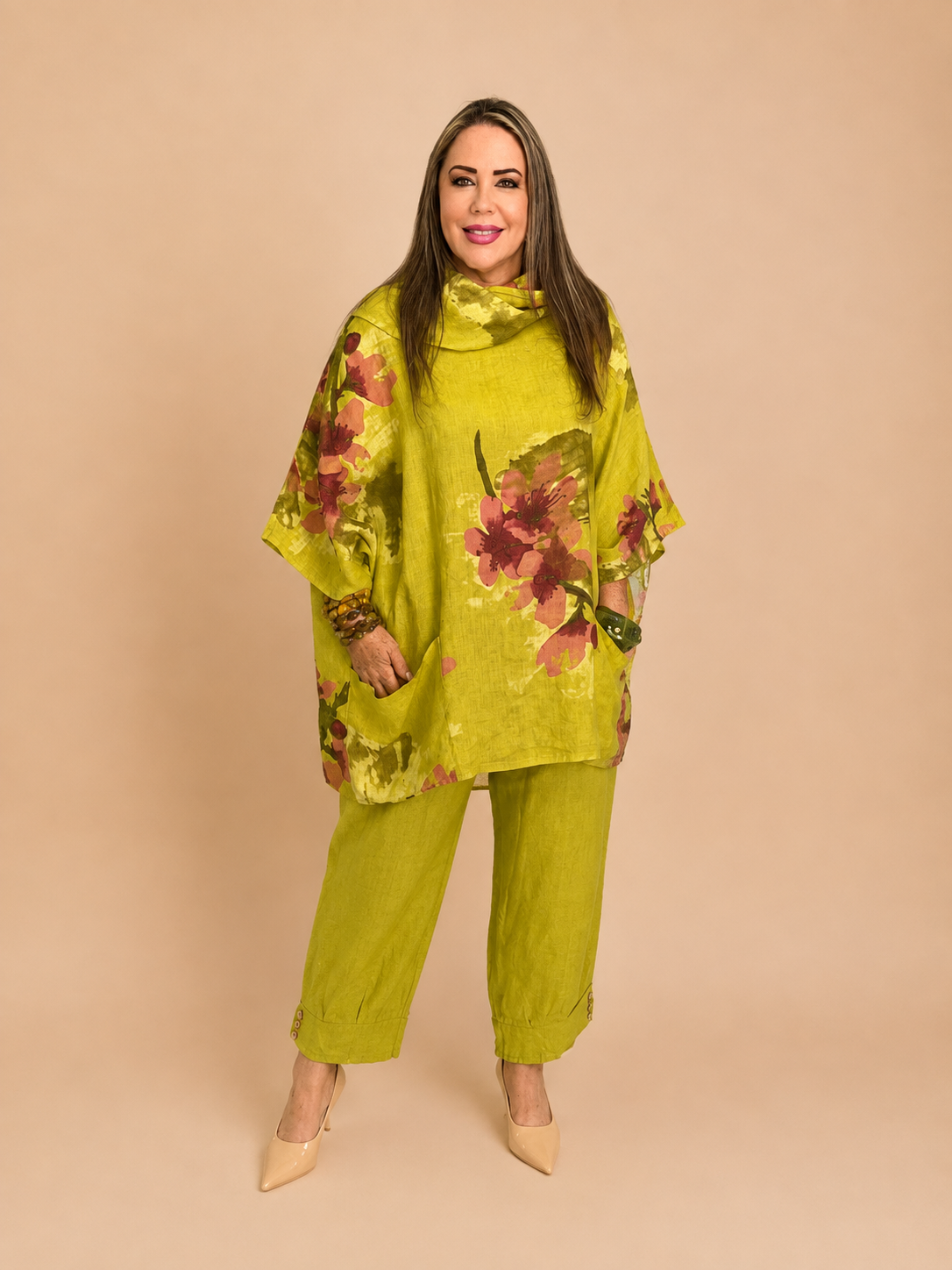 Set de Lino Italiano – Blusa y Pantalón