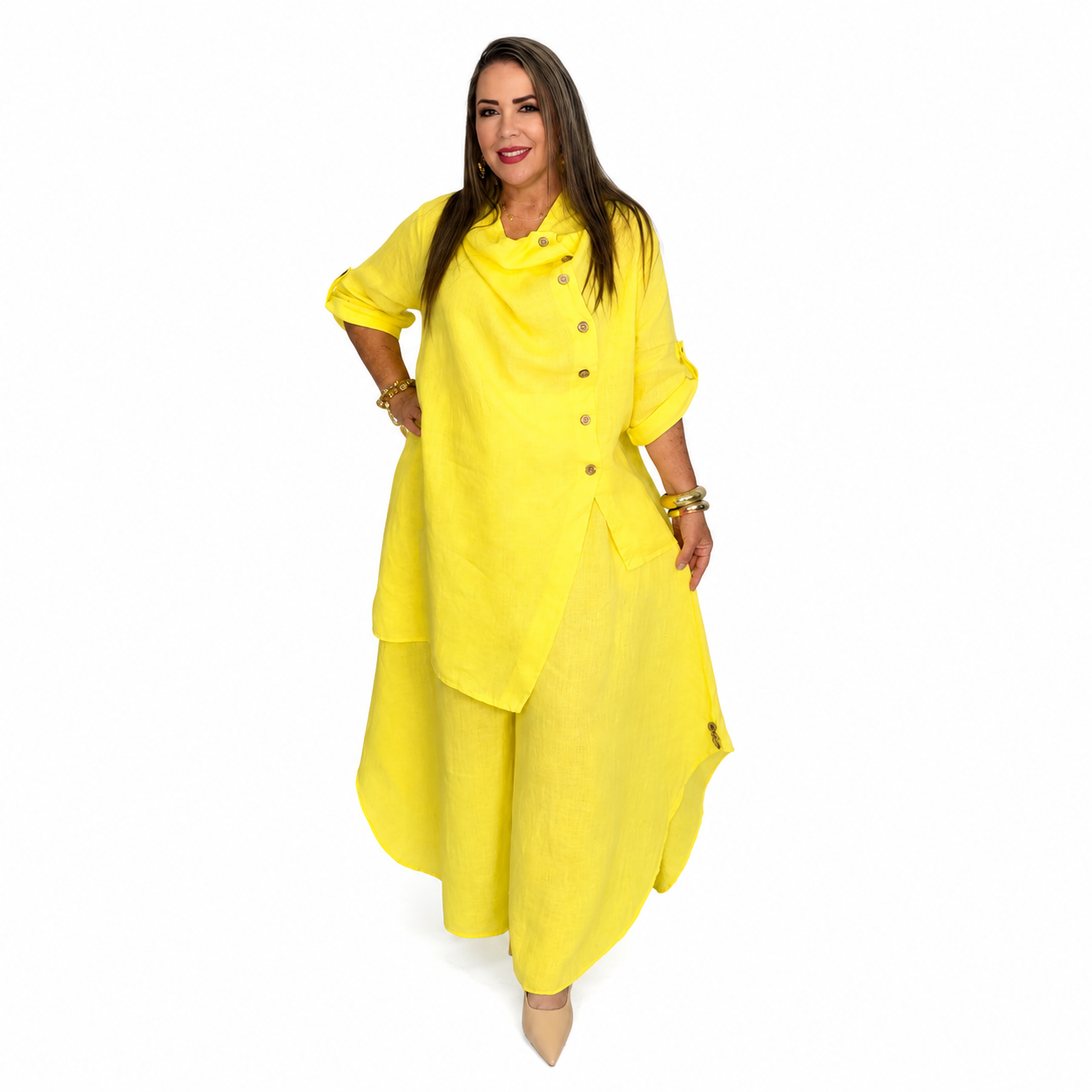 Conjunto Oversize de Lino