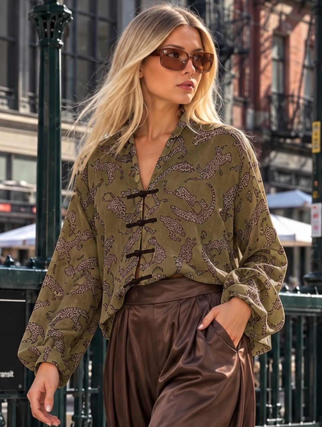 🐆 Colección de Blusas de Tencel – Elegancia y Sofisticación