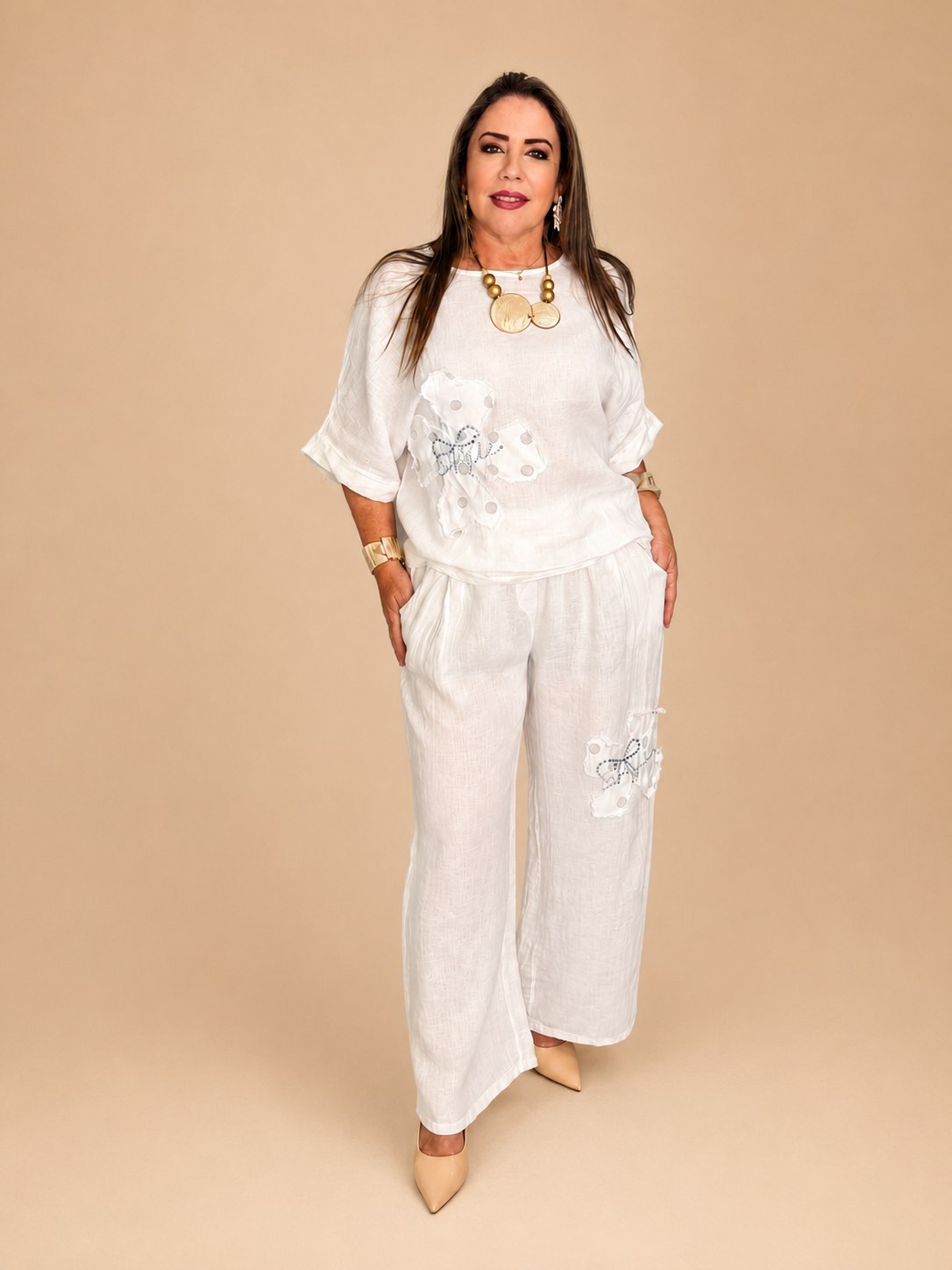 Conjunto Lino Blanc Essence