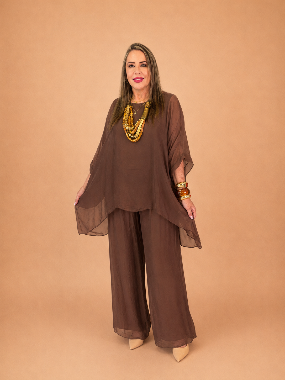 Conjunto Aura de dos piezas/ blusa y pantalón
