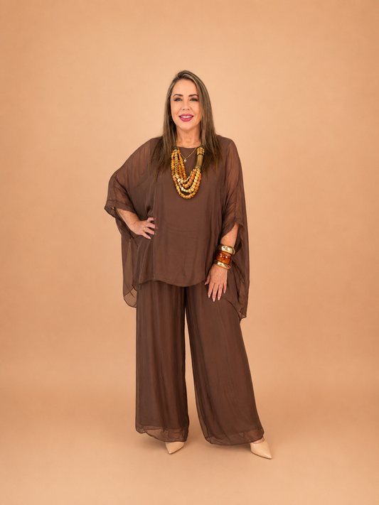 Conjunto Aura de dos piezas/ blusa y pantalón