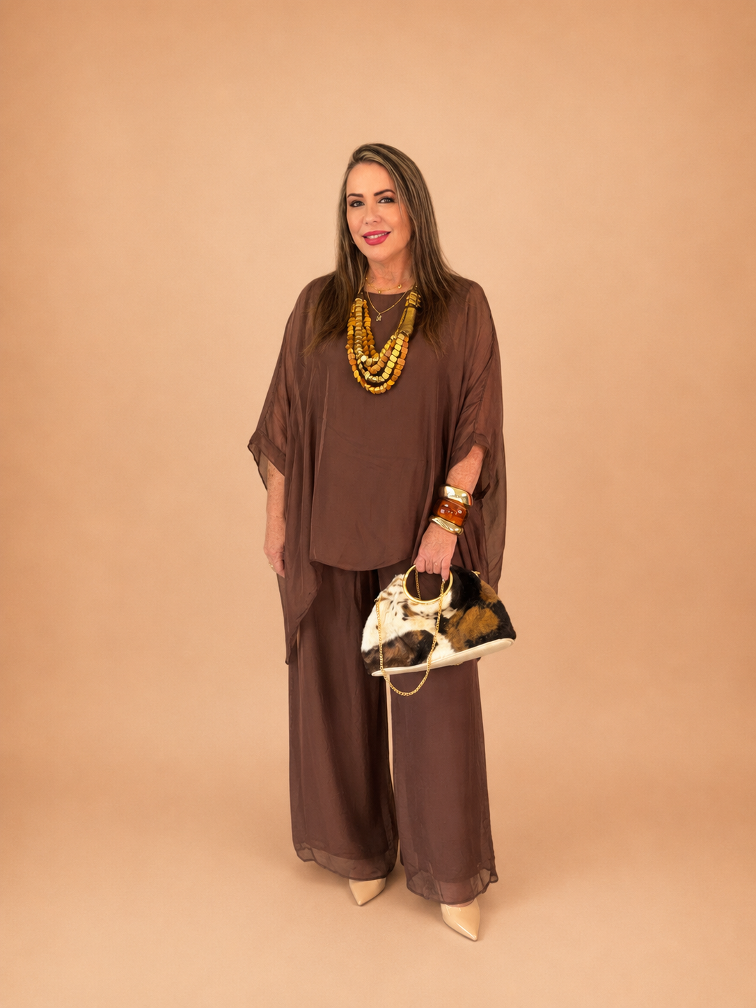 Conjunto Aura de dos piezas/ blusa y pantalón