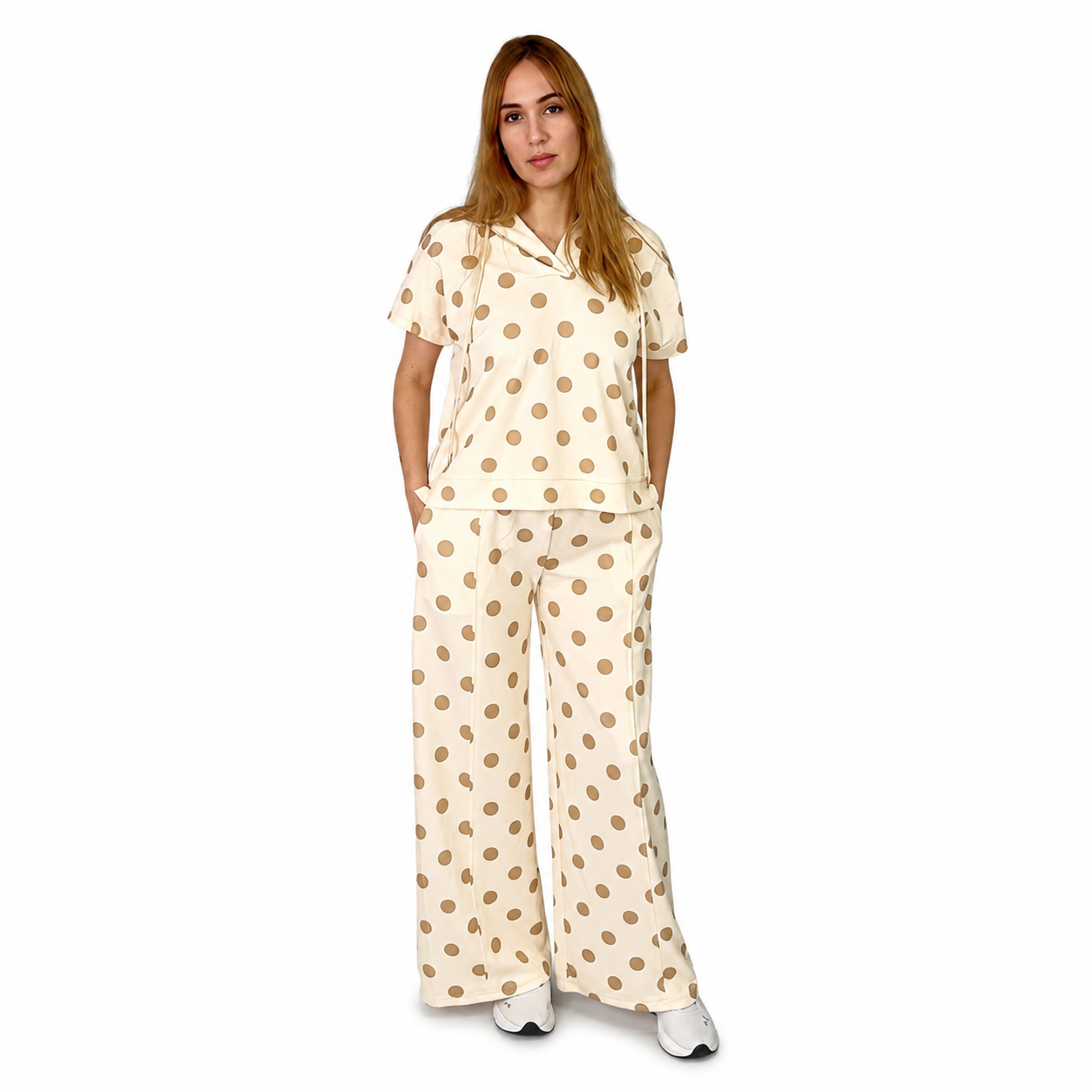 Conjunto Lunares de dos piezas