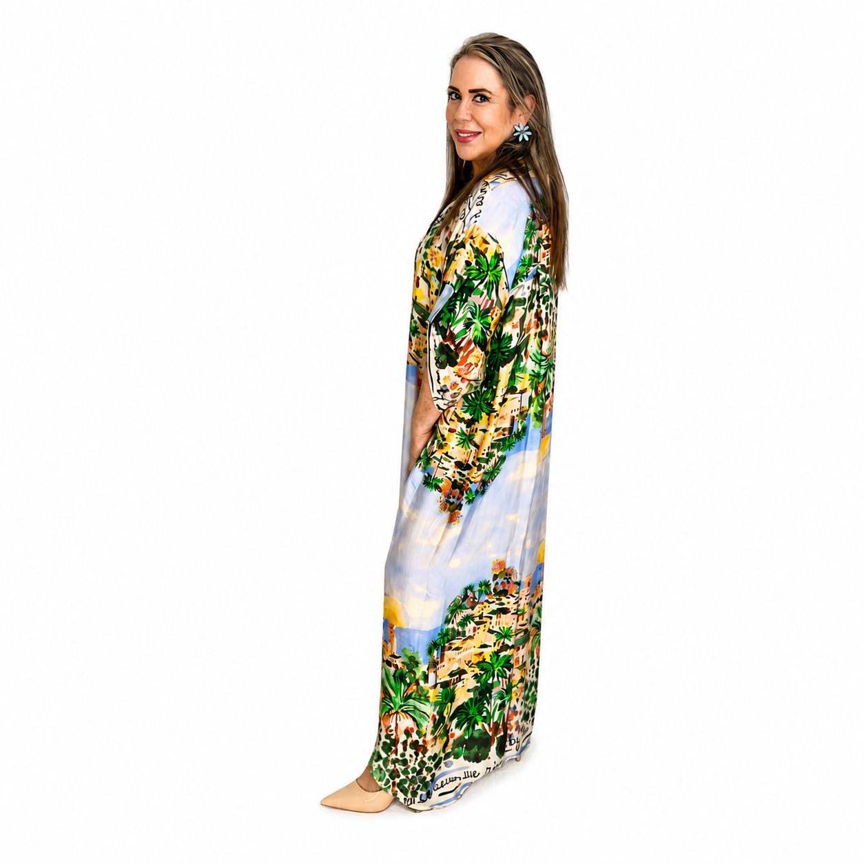 Vestido Camisero Maxi Resort