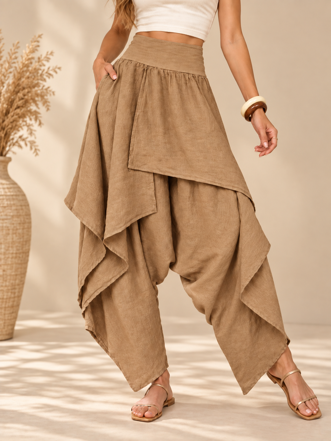 Blusa + Pantalón de Lino – Combínalos a tu Estilo 🌿✨