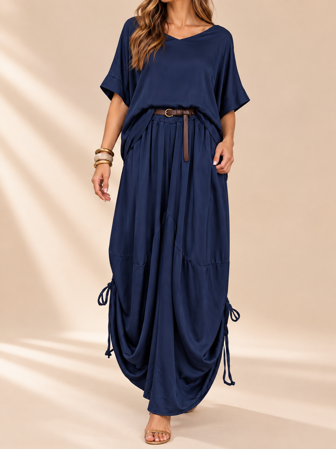 Set Siena – Blusa + Pantalón Fluido