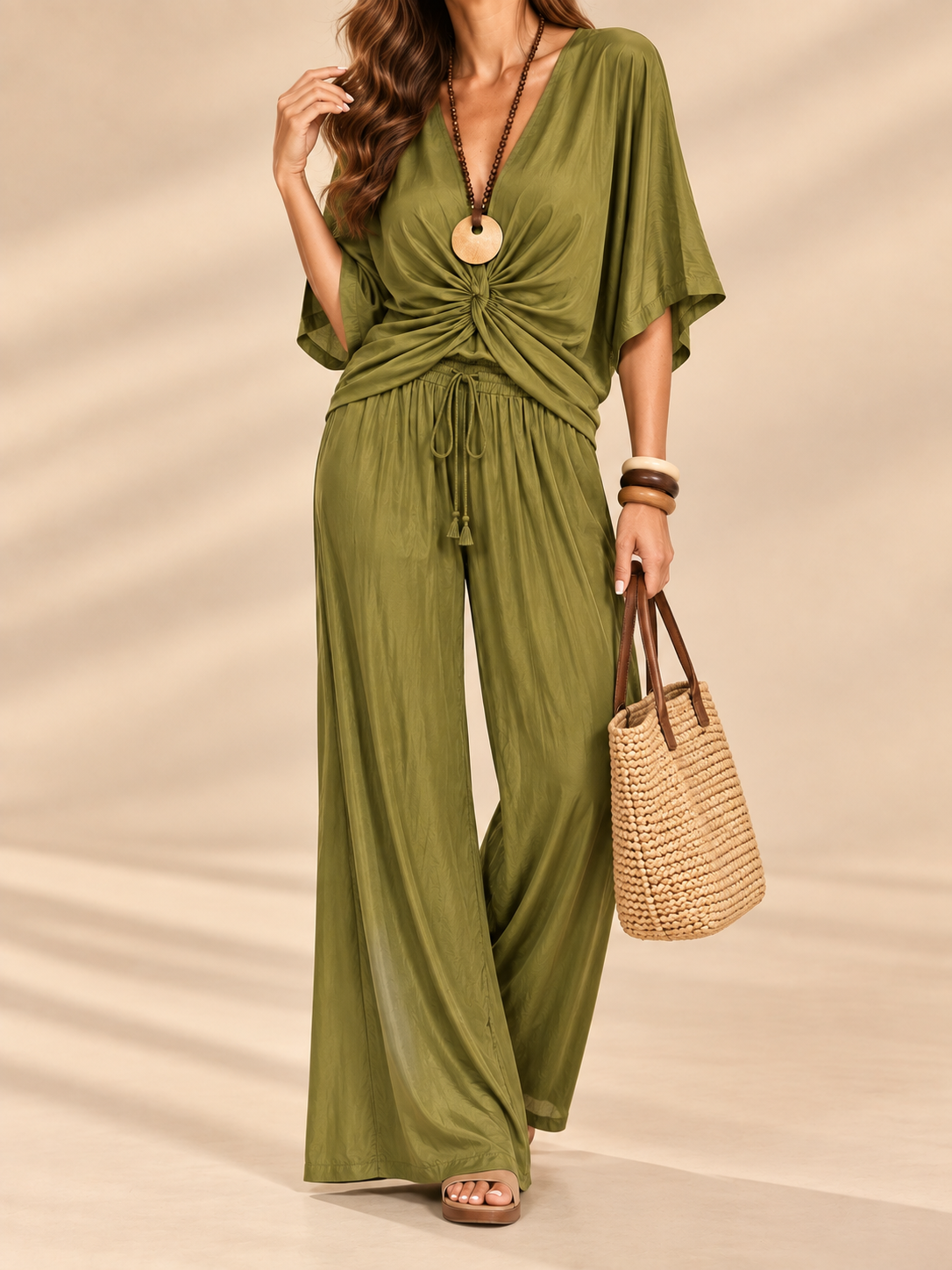 Set de Viscosa Blusa + Pantalón
