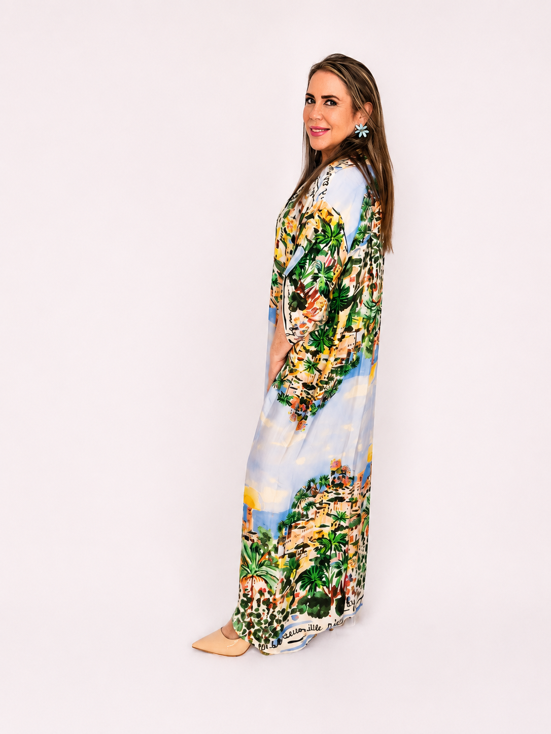 Vestido Camisero Maxi Resort