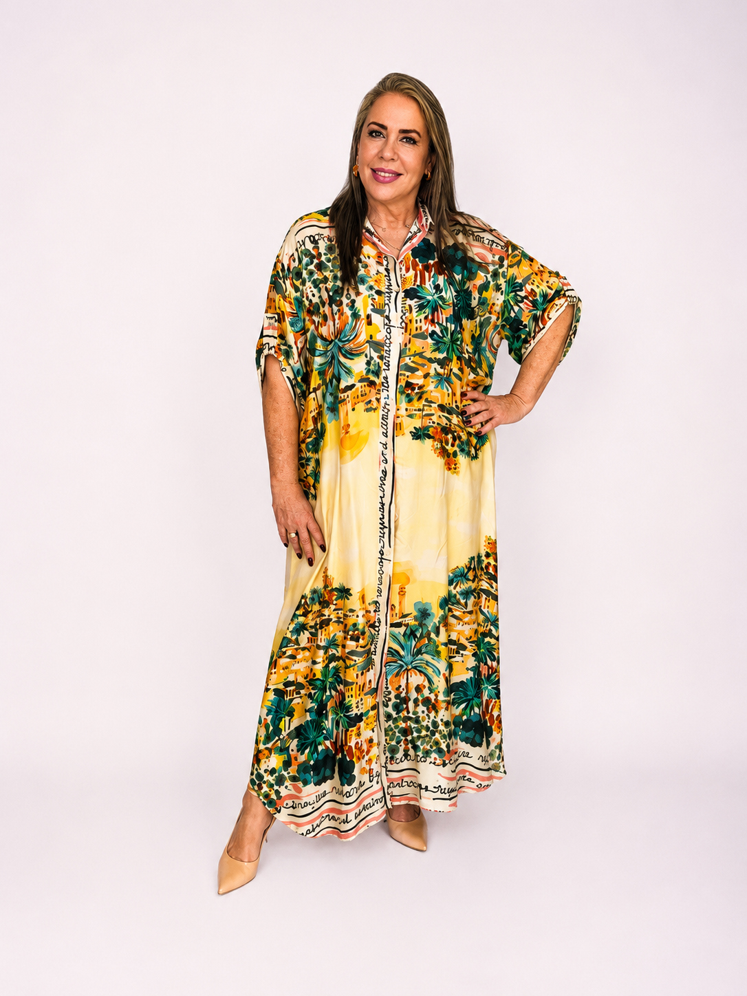 Vestido Camisero Maxi Resort