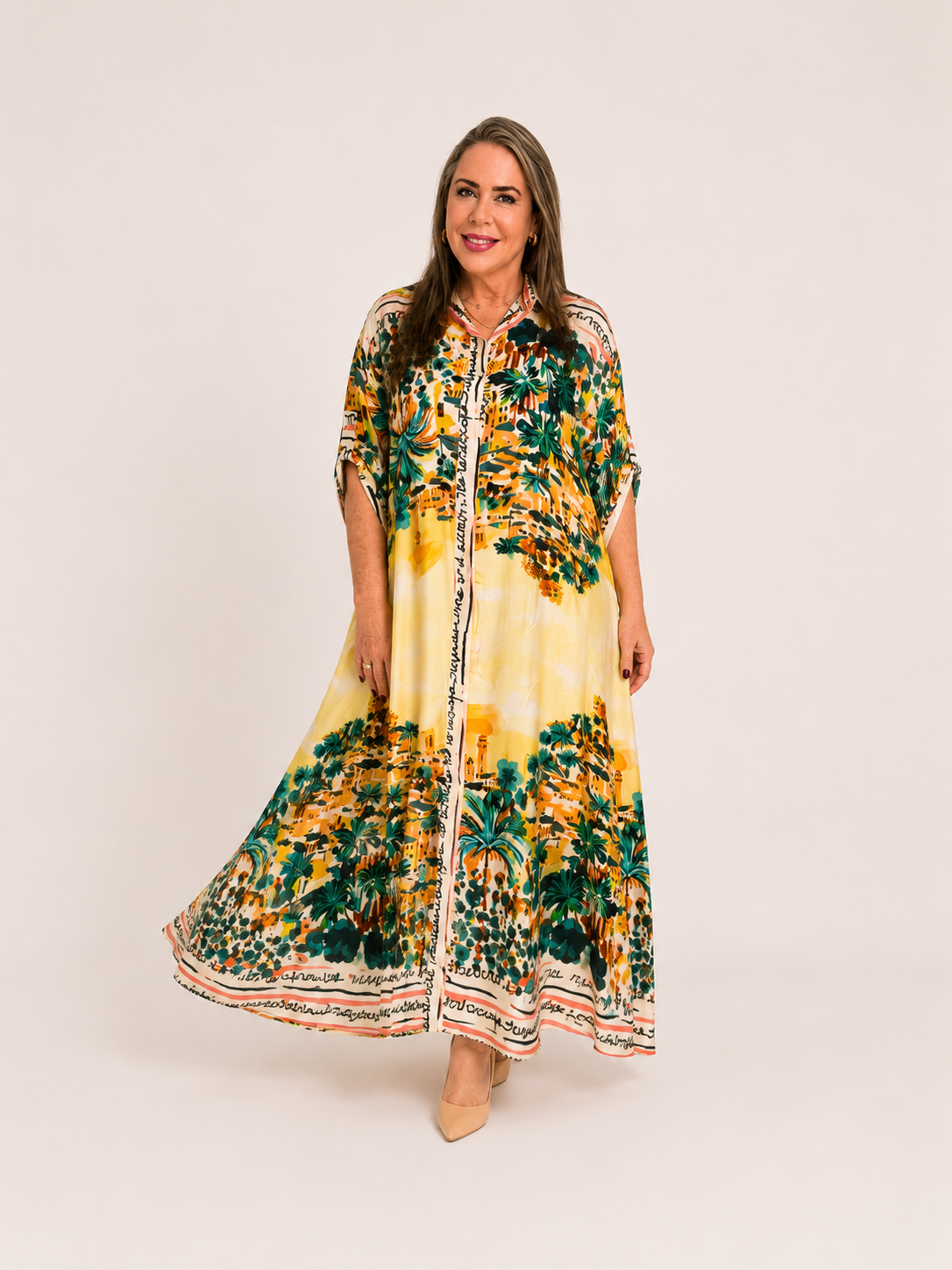Vestido Camisero Maxi Resort