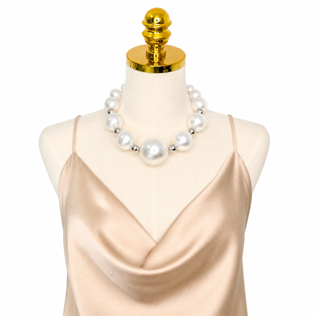 Collar Perlas grandes