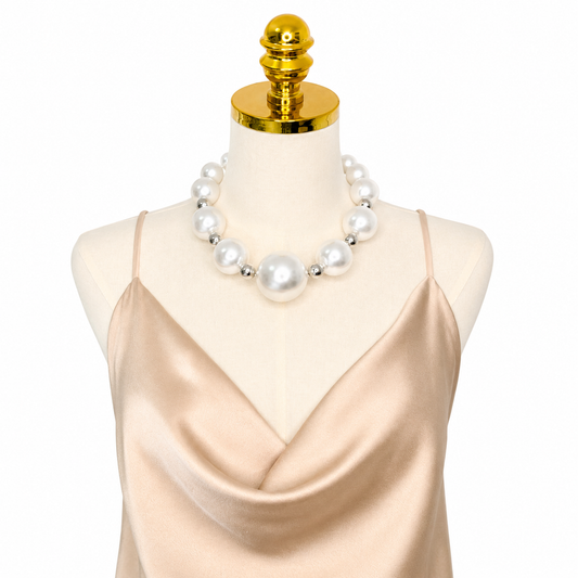Collar Perlas grandes