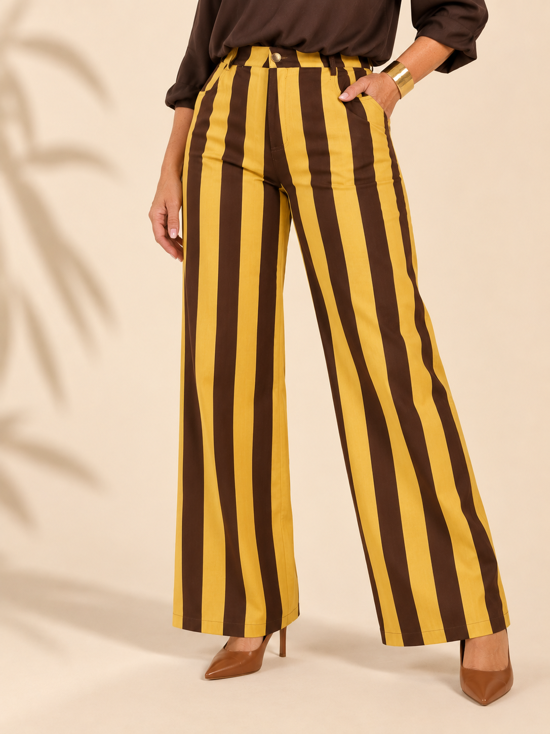 Pantalón Capri Rayas
