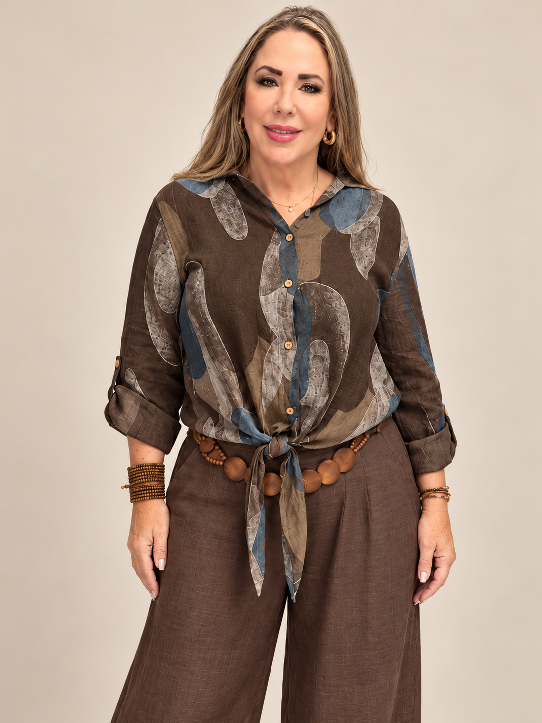 🌸 Colección de Blusas de Lino – Elegancia y Estilo