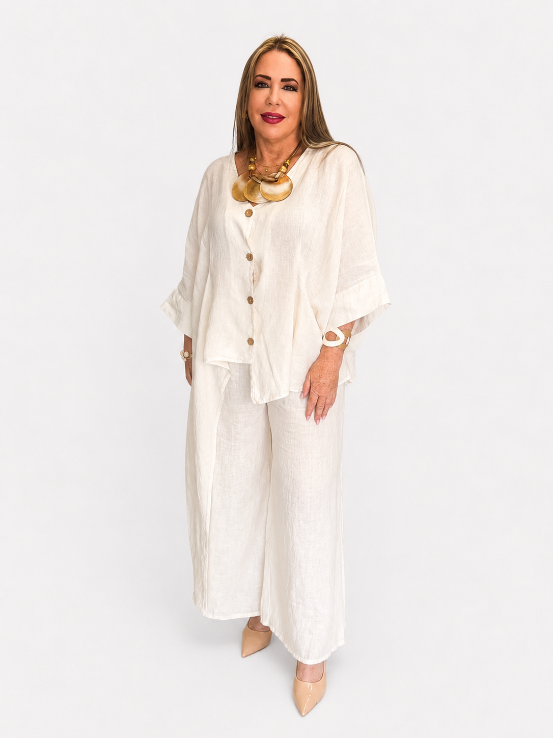 Conjunto Brisa – Blanco Marfil