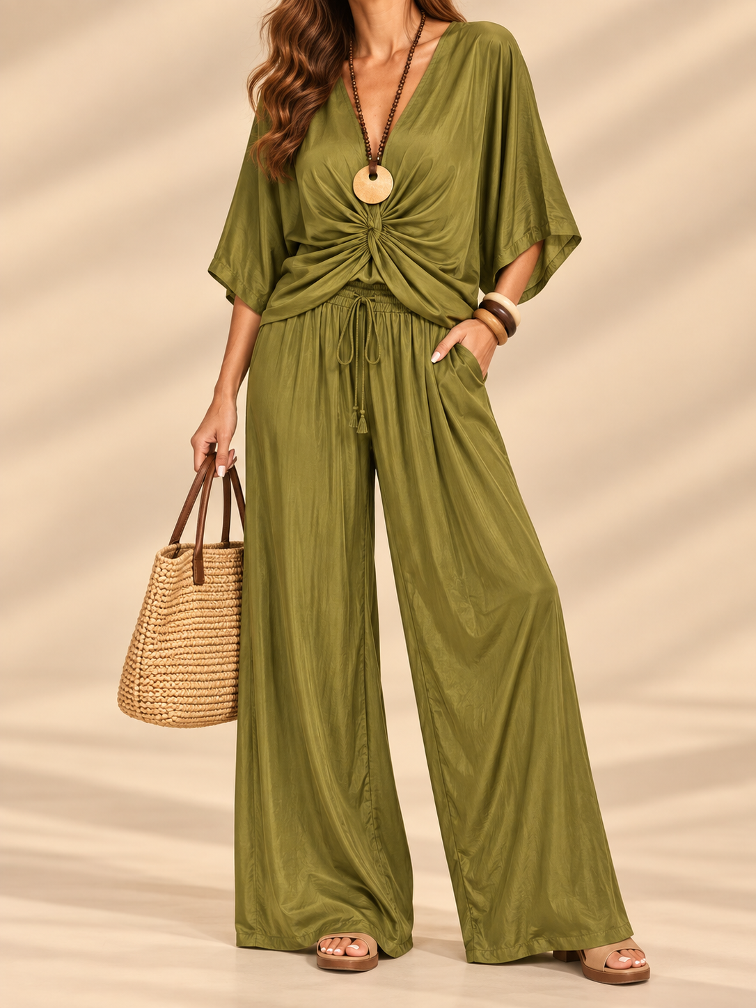 Set de Viscosa Blusa + Pantalón