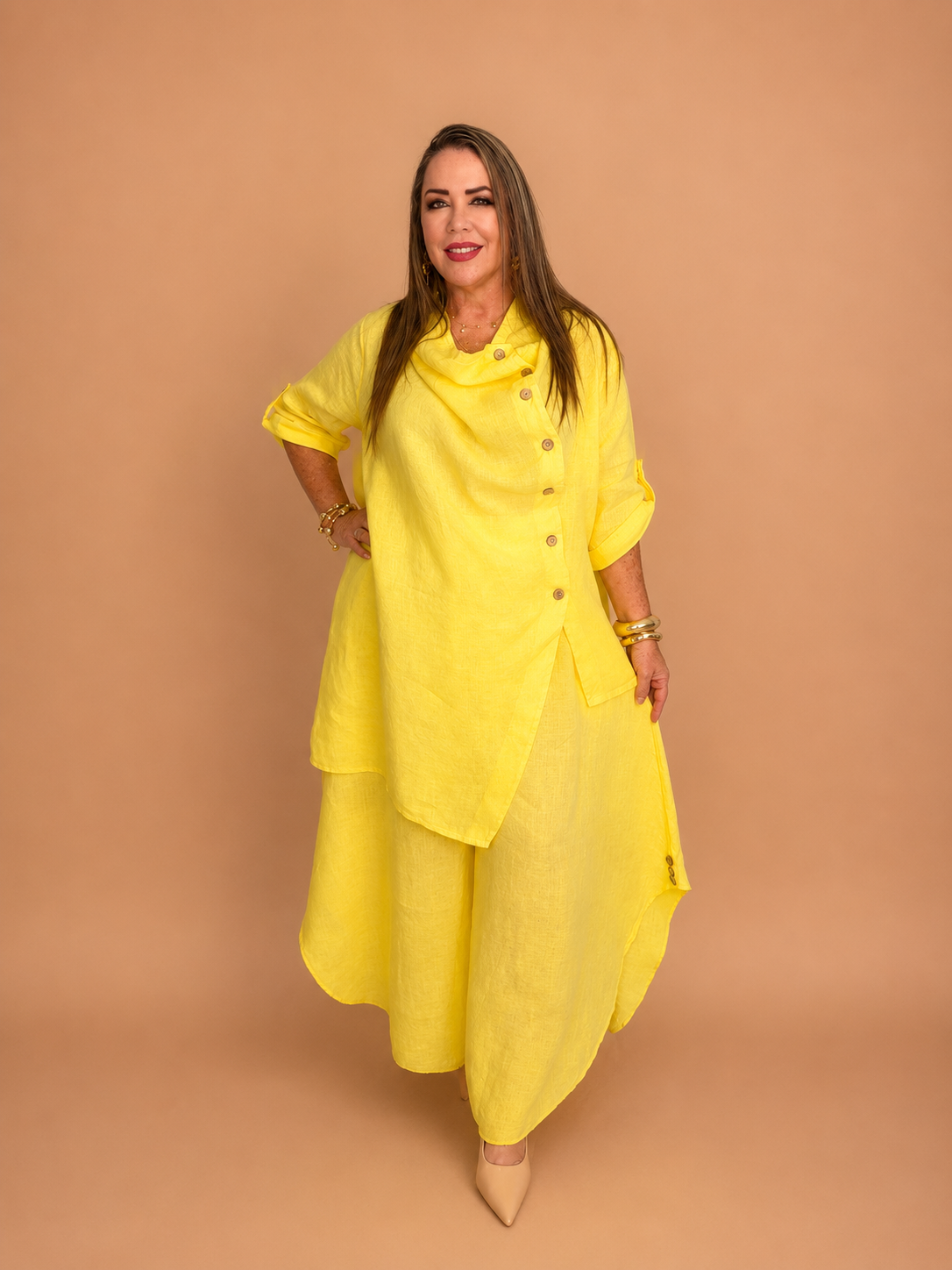 Conjunto Oversize de Lino