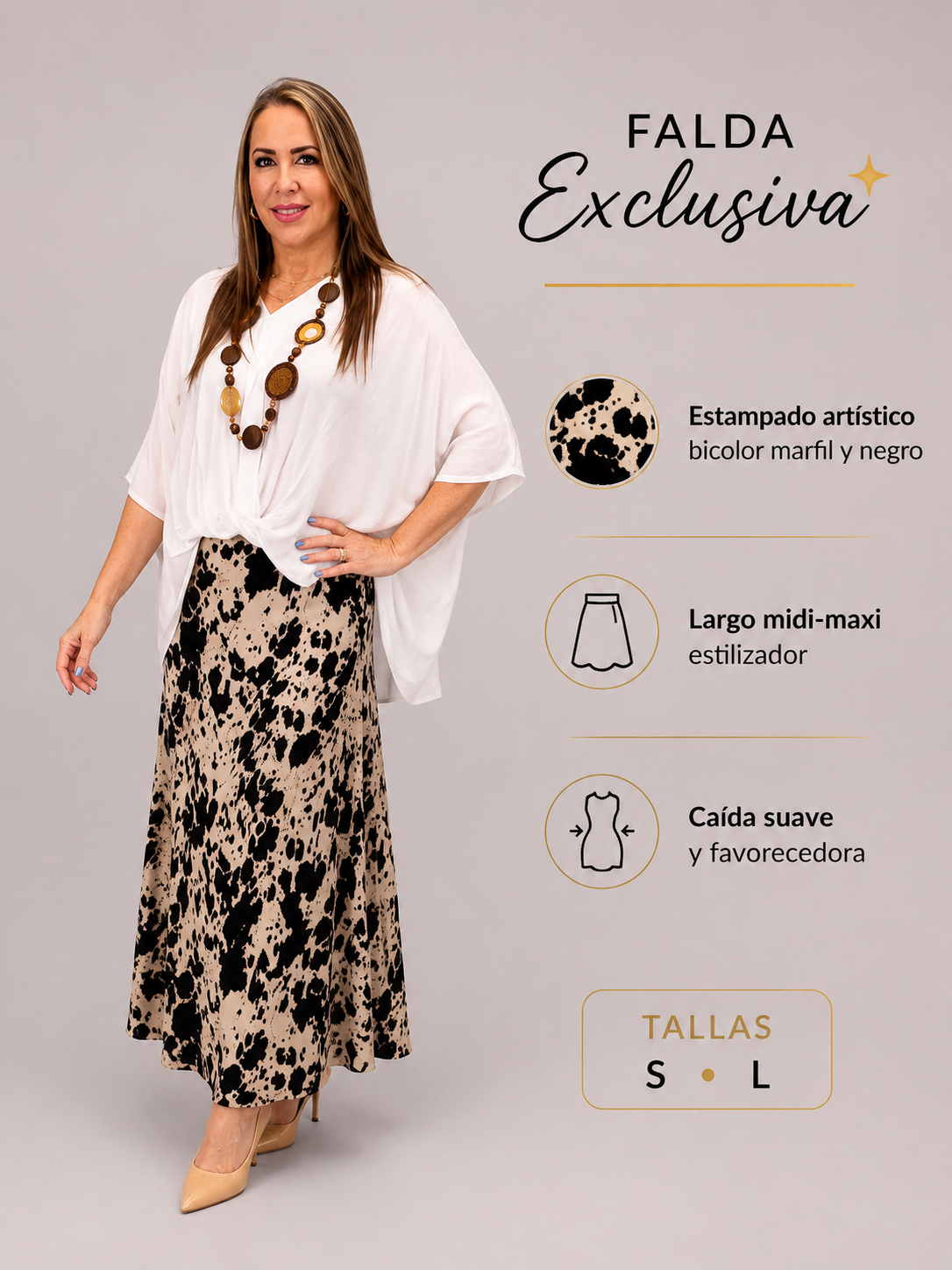 Falda Animal Print