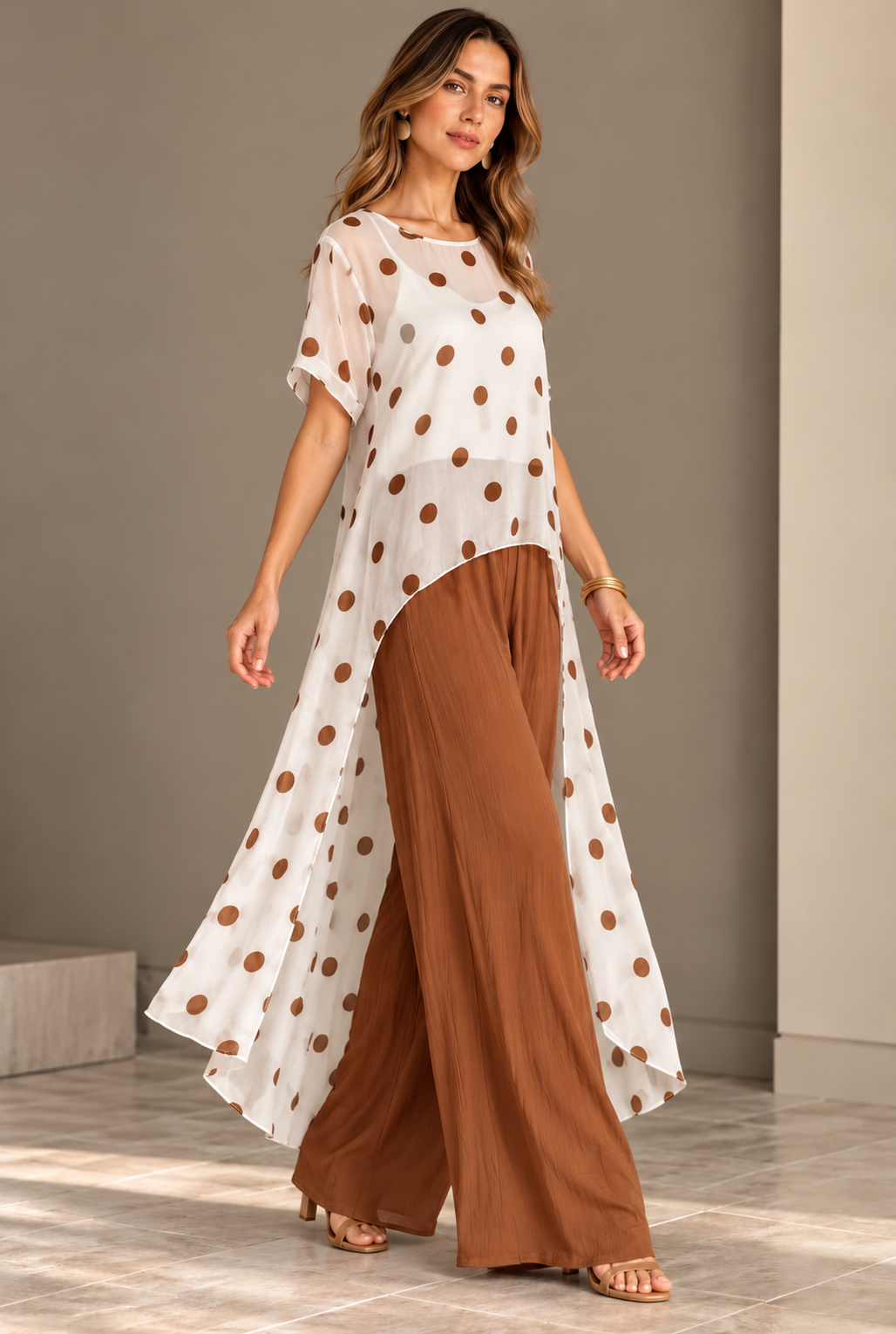 ✨ Set de Seda de Dos Piezas – Elegancia y Sofisticación