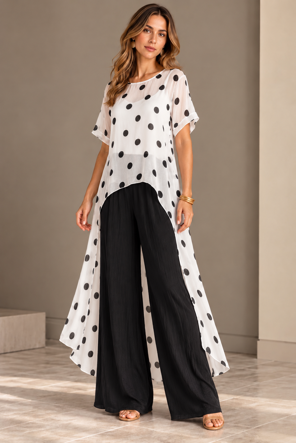 ✨ Set de Seda de Dos Piezas – Elegancia y Sofisticación