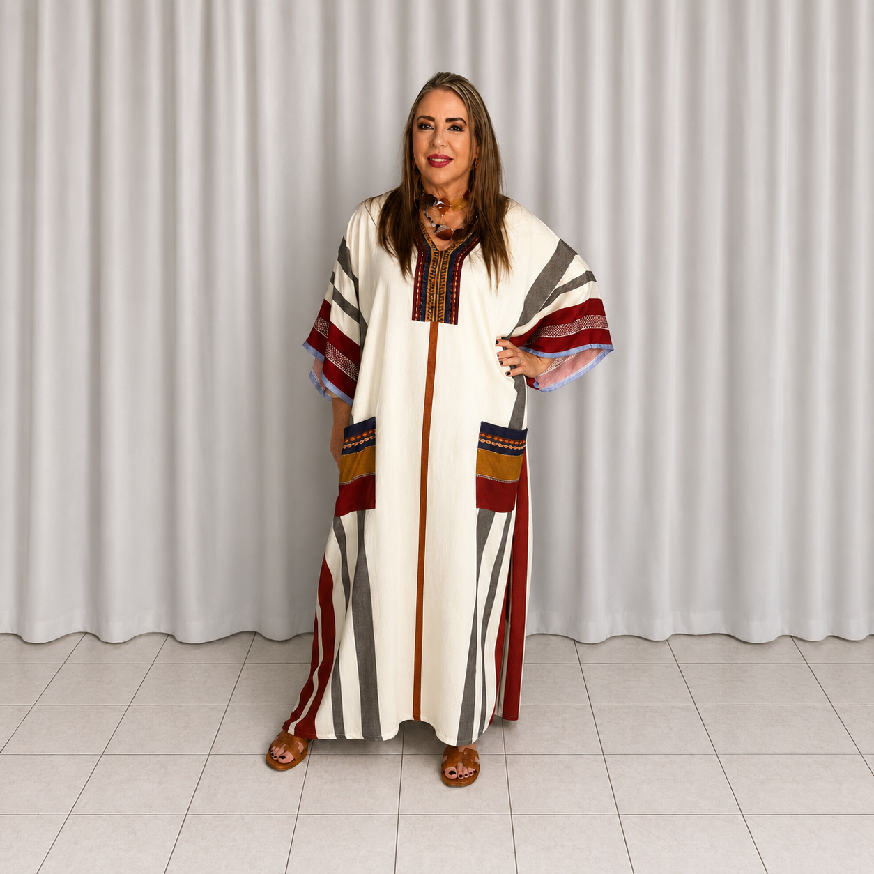 Vestido largo estilo Boho Chic